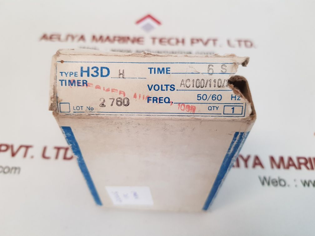 Omron h3dh off-delay timer time: 6 sec new