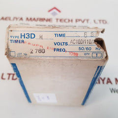 Omron h3dh off-delay timer time: 6 sec new