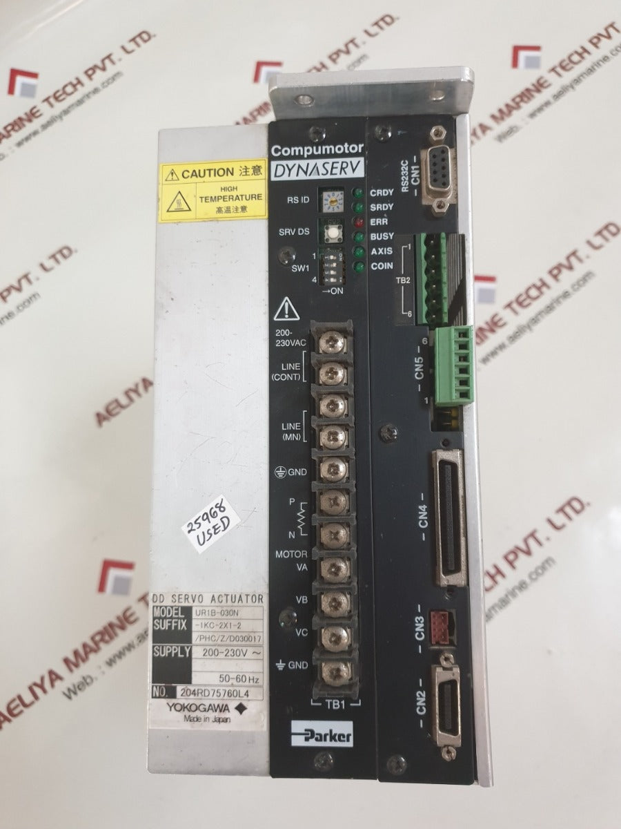 yokogawa ur1b-030n-1kc-2x1-2/phc/z/d030017 dd servo actuator 200-230v