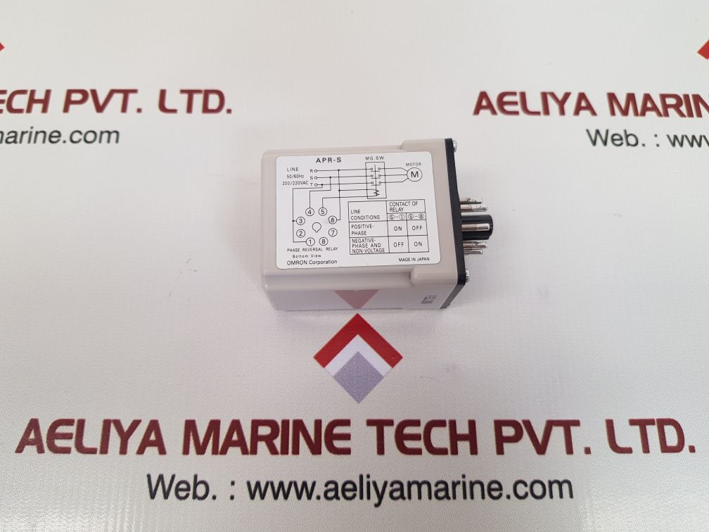 Omron apr-s phase reversal relay