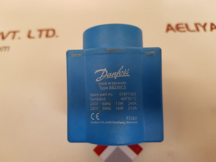 Danfoss bb230cs solenoid coil 018f7363