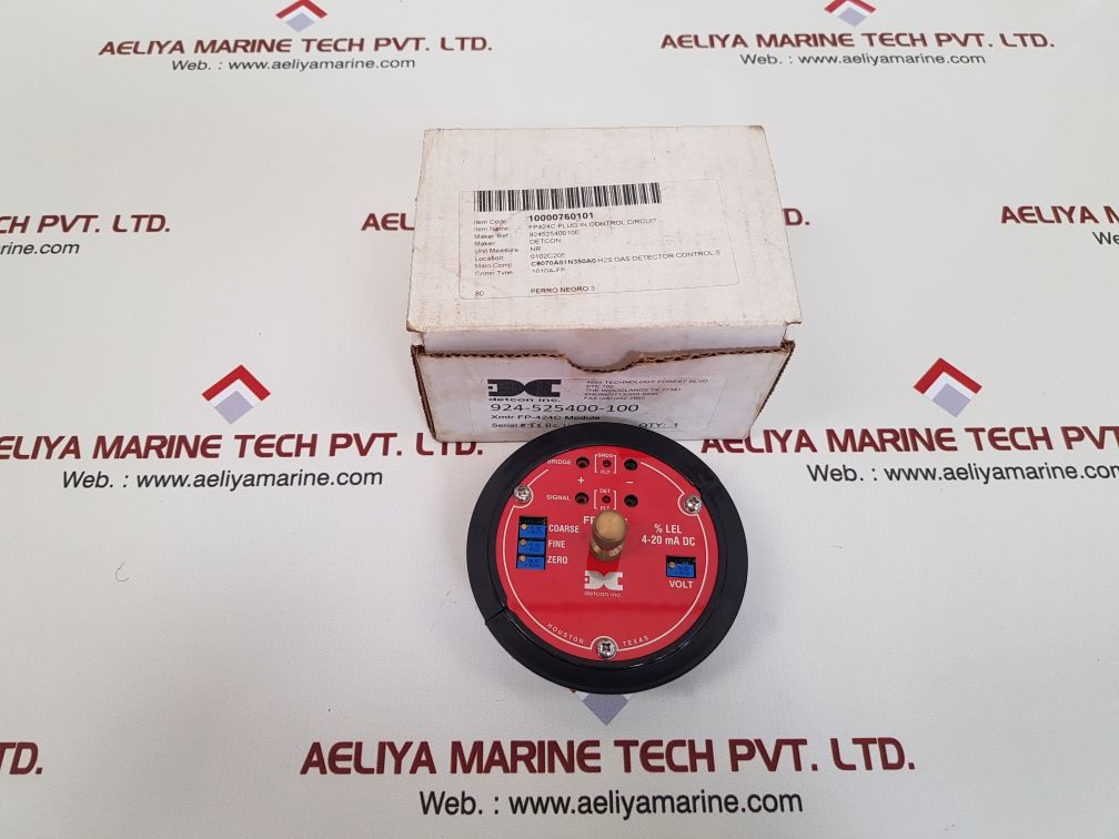 Detcon xmtr fp-424c gas sensor 924-525400-100 new