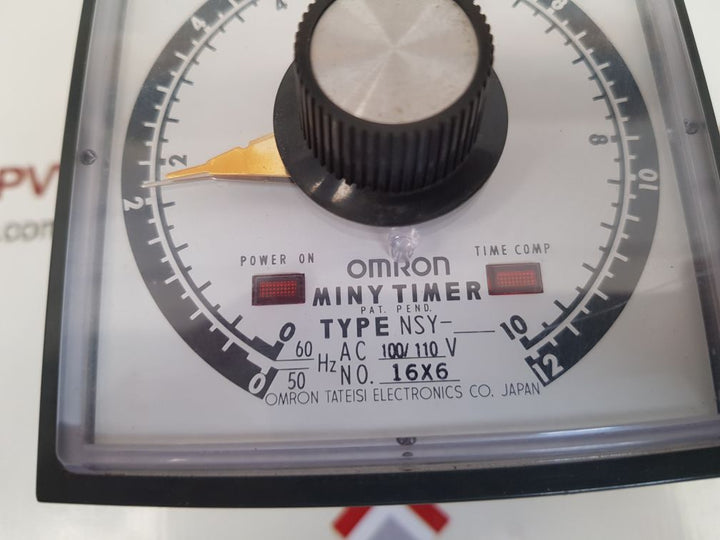 Omron nsy miny timer 100/110 vac
