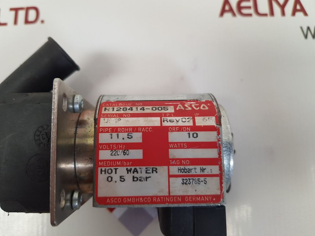 Asco n128414-005 solenoid valve