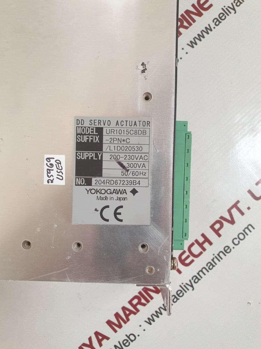 Yokogawa ur1015c8db-2pn*c/l1d020530 dd servo actuator