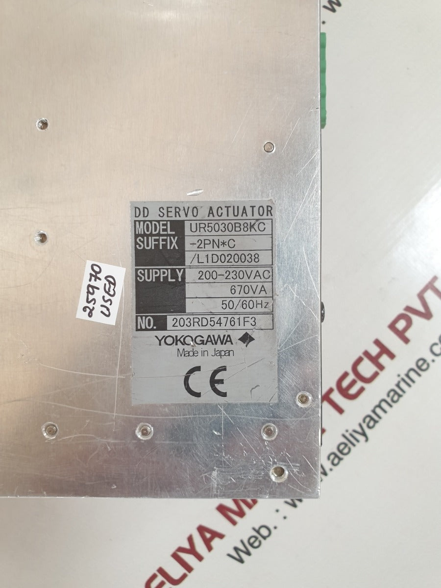 Yokogawa ur5030b8kc-2pn*c/l1d020038 dynaserv dd servo actuator