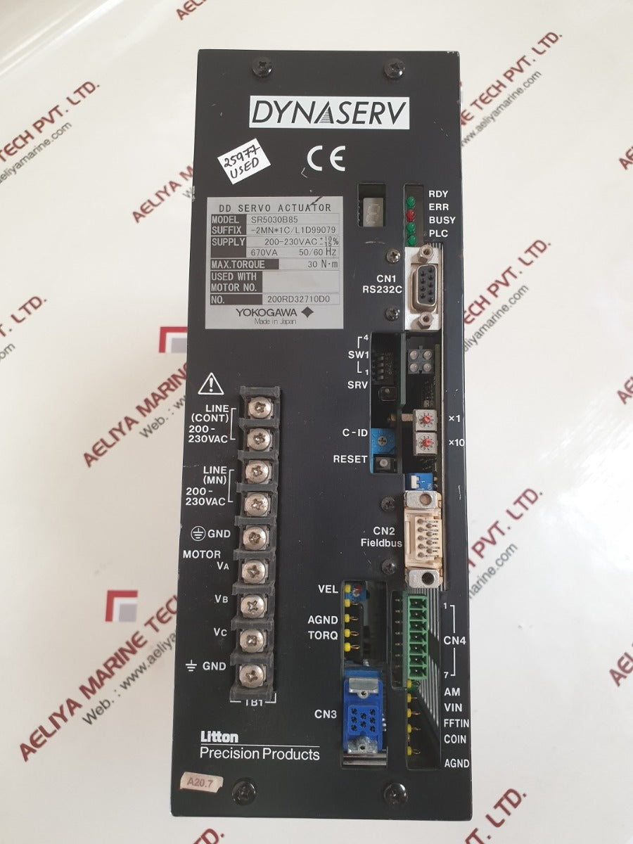 Yokogawa sr5030b85 dd servo actuator 