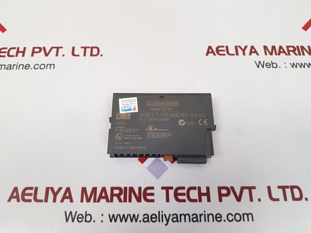 Siemens simatic s7 6es7 131-4bd50-0aa0 input module