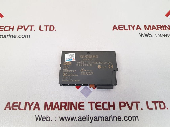 Siemens simatic s7 6es7 131-4bd50-0aa0 input module