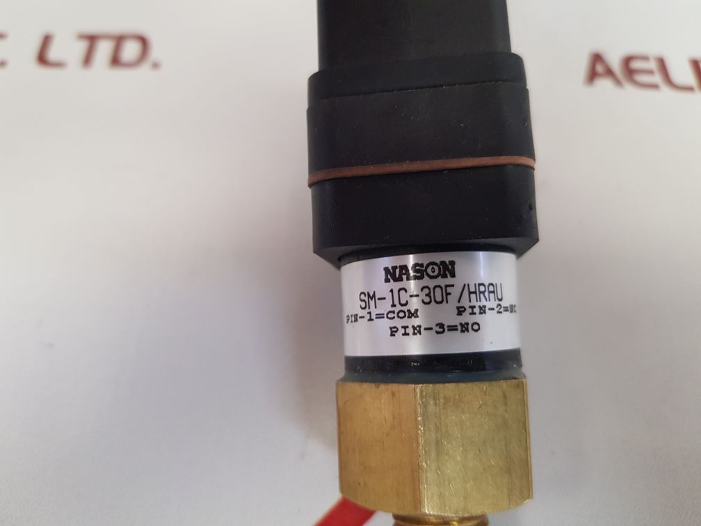 Nason sm-1c-30f/hrau pressure switch