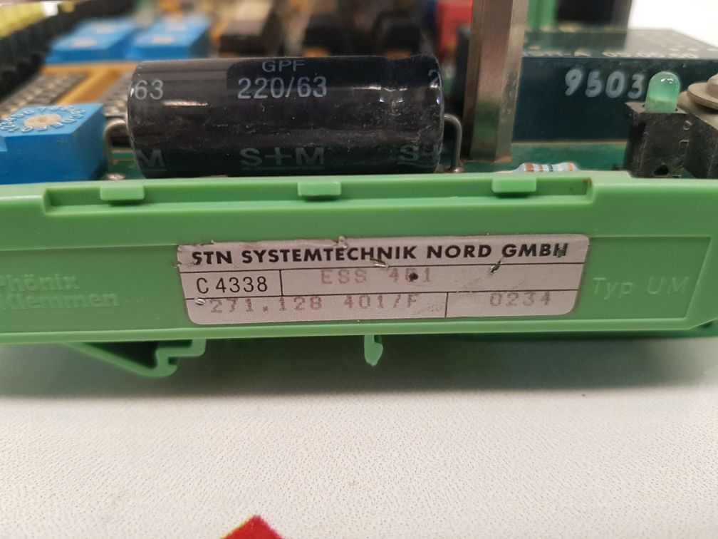 Stn systemtechnik ess401 engine safety system 271.128 401/f
