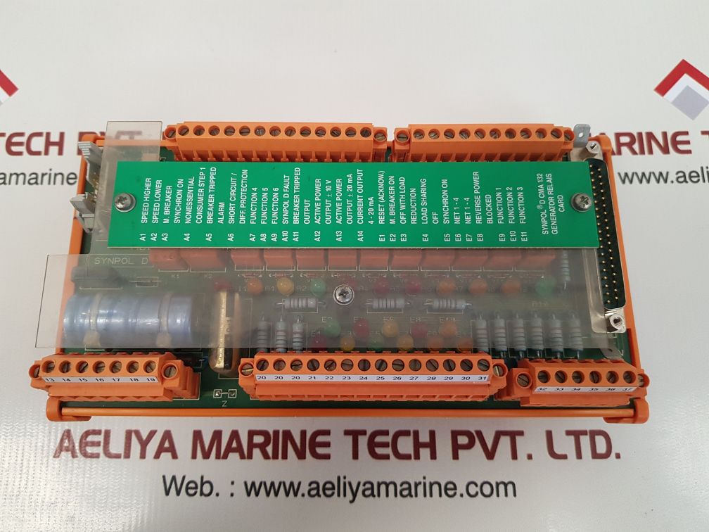Abb synpol d cma132 generator relay card 3dde 300 412