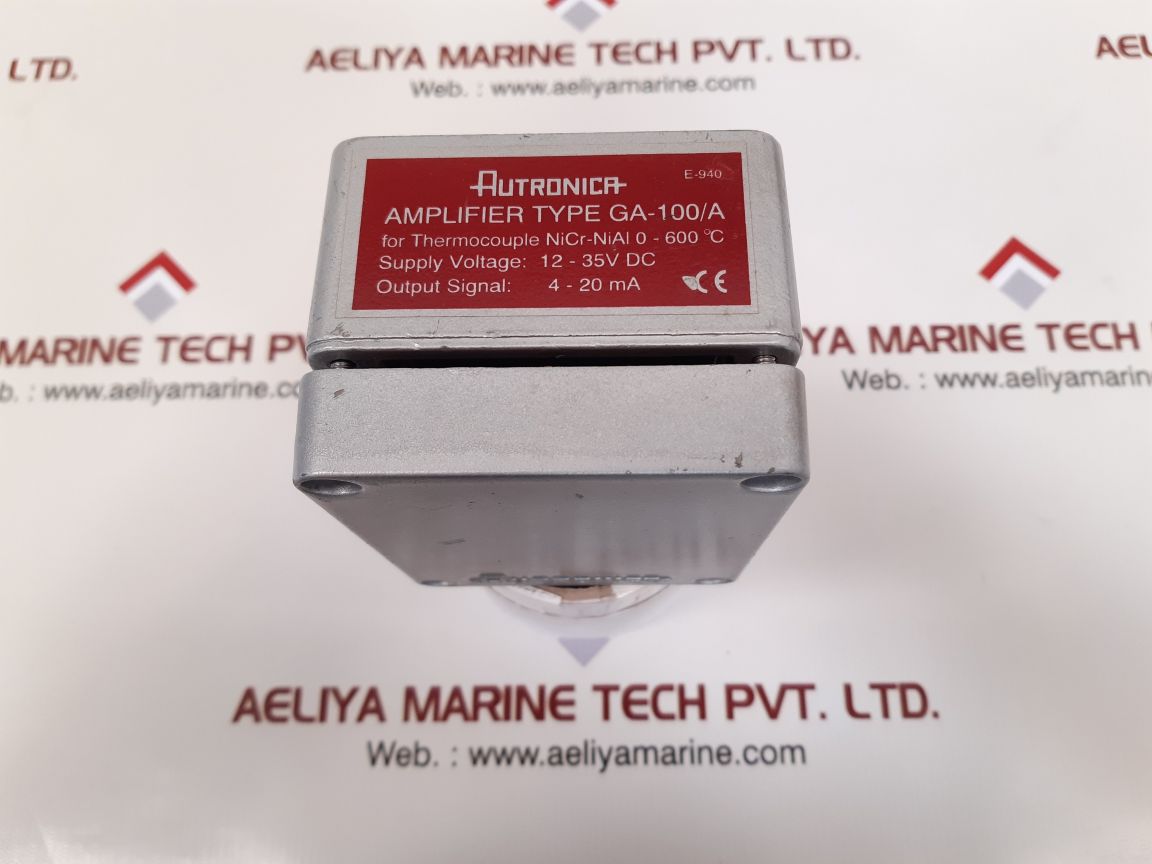 Autronica ga-100/a thermocouple amplifier new
