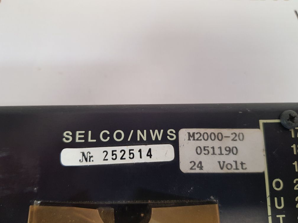 Selco m2000-20 controller Used