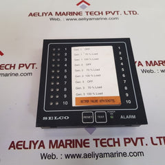 Selco m1000-24-10c alarm annunciator Used