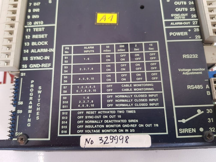 Selco m1000-24-10c alarm annunciator Used