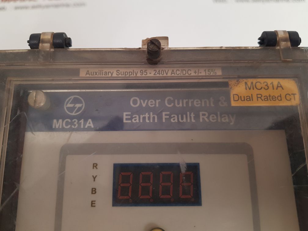 L&t mc31a over current & earth fault relay