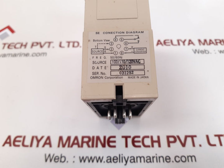 Omron se-kp1n motor relay current. 4-10 x 0.25a