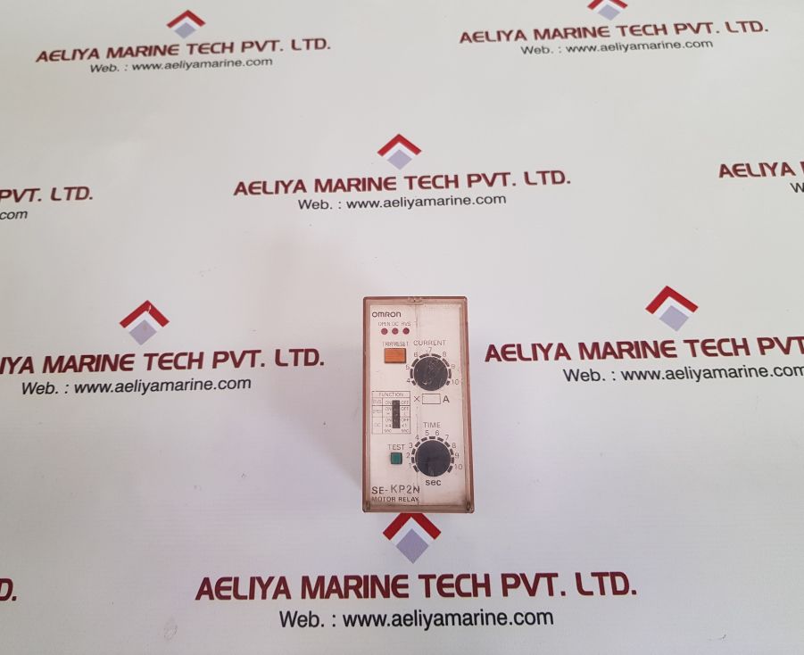 Omron se-kp2n motor protection relay 1-10 sec