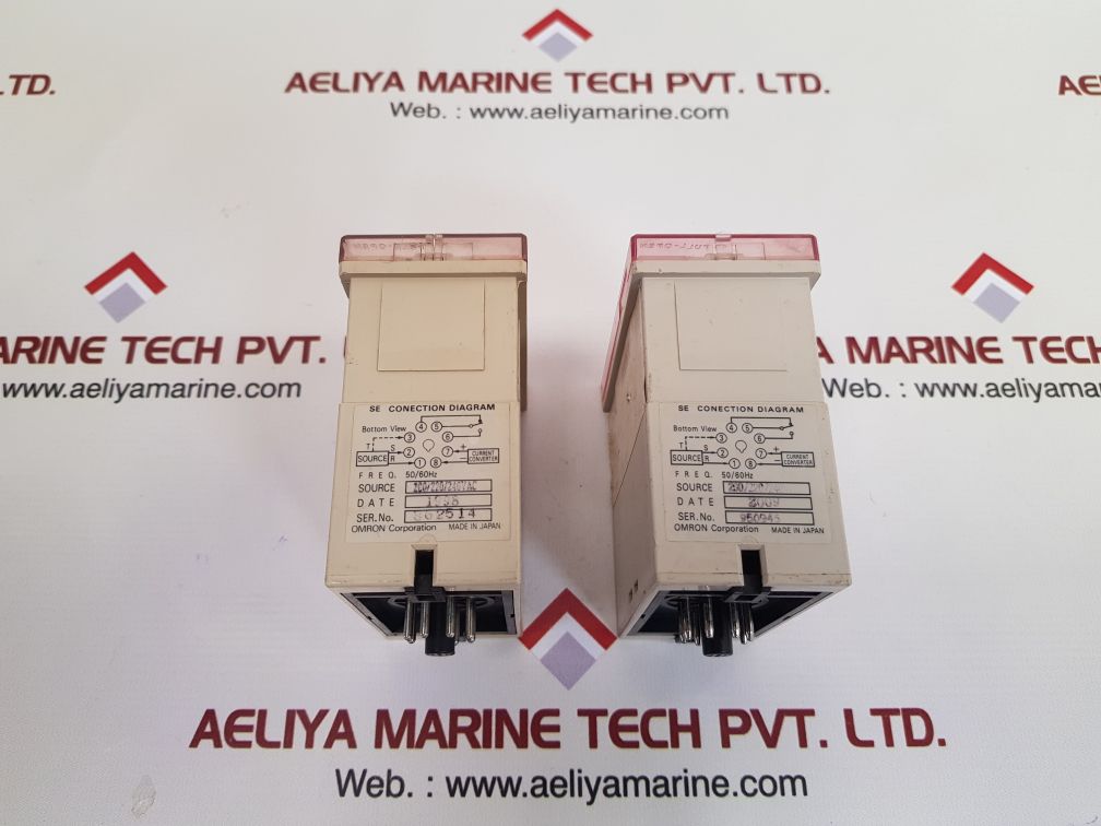 Omron se-kp2n motor protection relay 1-10 sec