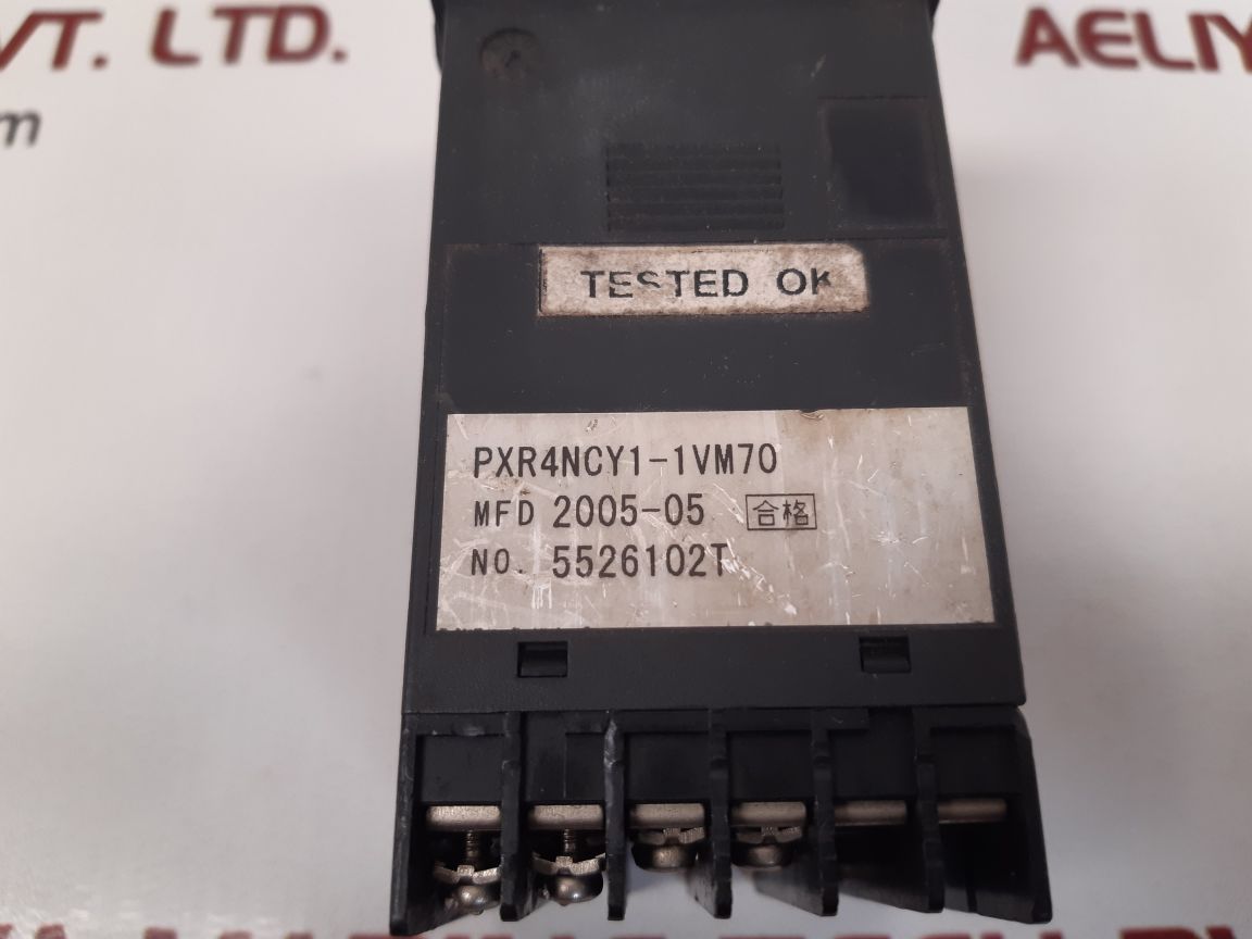 Fuji electric pxr-4 temperature controller pxr4ncy1-1vm70