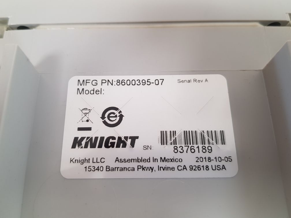 Knight 8600395-07 pro watch misting system
