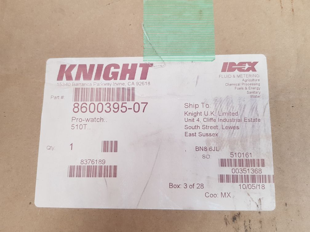 Knight 8600395-07 pro watch misting system