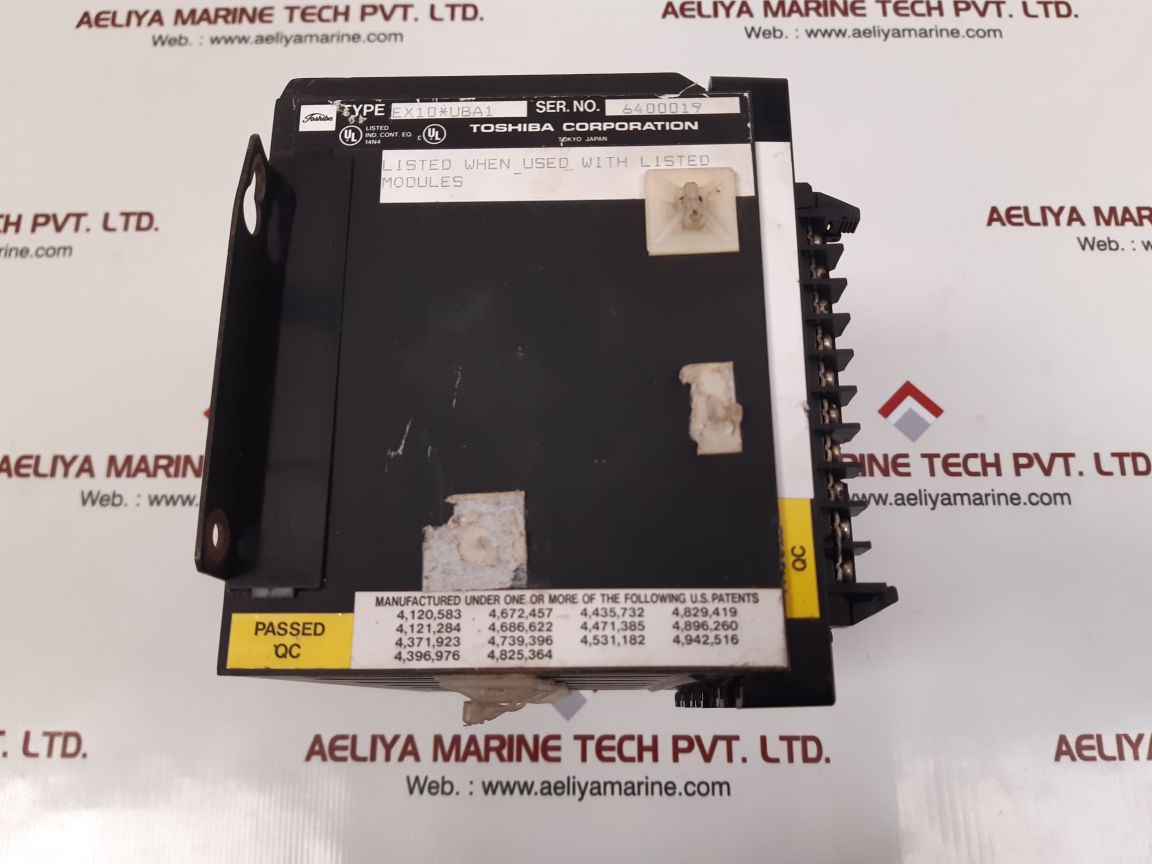 Toshiba ex10*uba1 power rack with ps31,dI31,do31 and pu11a module