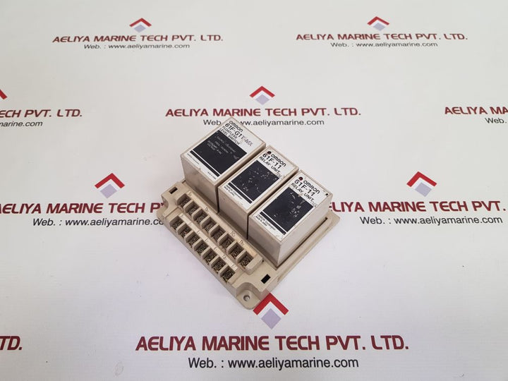 Omron 61f-g1t-mx floatless level switch with 61f-11 relay unit