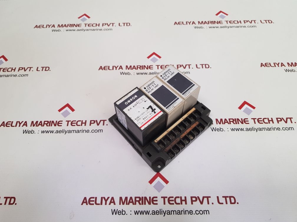 Omron 61f-g1t-mx floatless level switch with 61f-11 relay unit 50/60hz