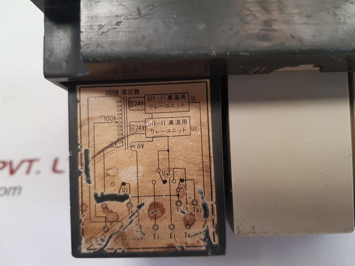 Omron 61f-g1t-mx floatless level switch with 61f-11 relay unit 50/60hz