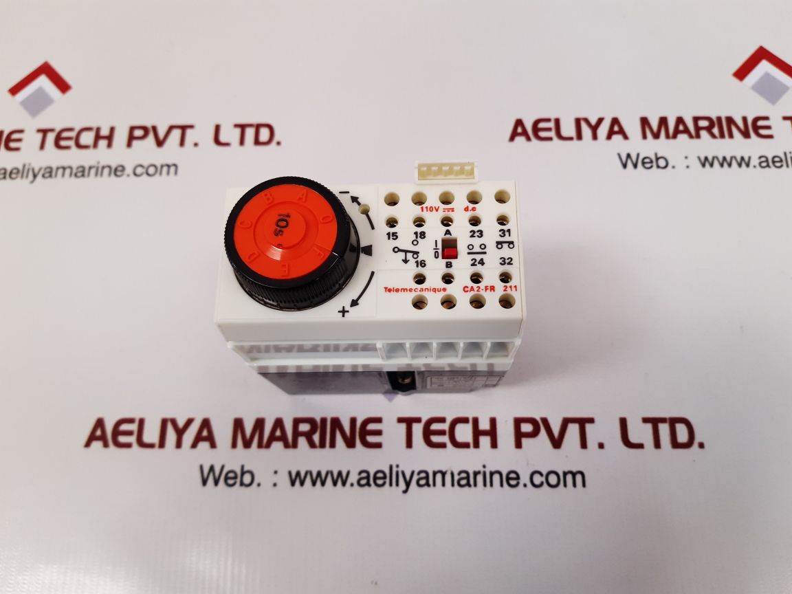 Telemecanique ca2-fr 211 time delay relay