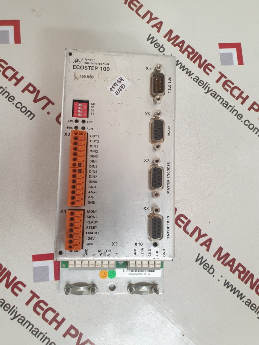 Jenaer ecostep 100 servo amplifier 100-aa-000-004 