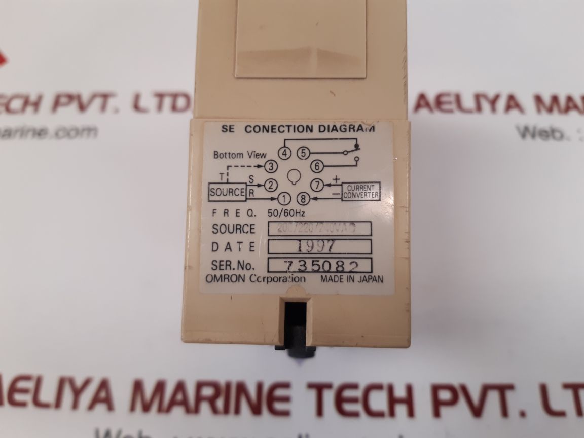 Omron se-sp2n motor relay current 4 to 10 x 2a