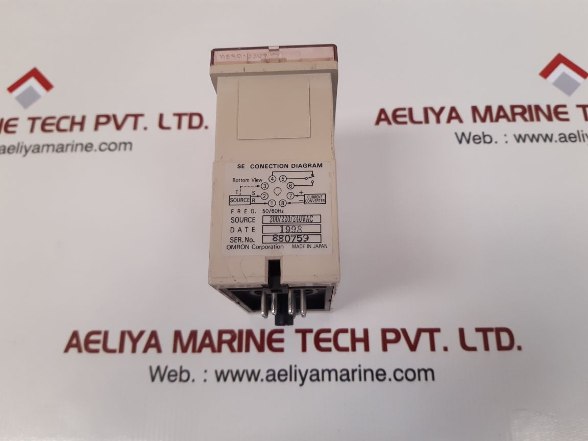 Omron se-sp2n motor relay current 4-10 x a