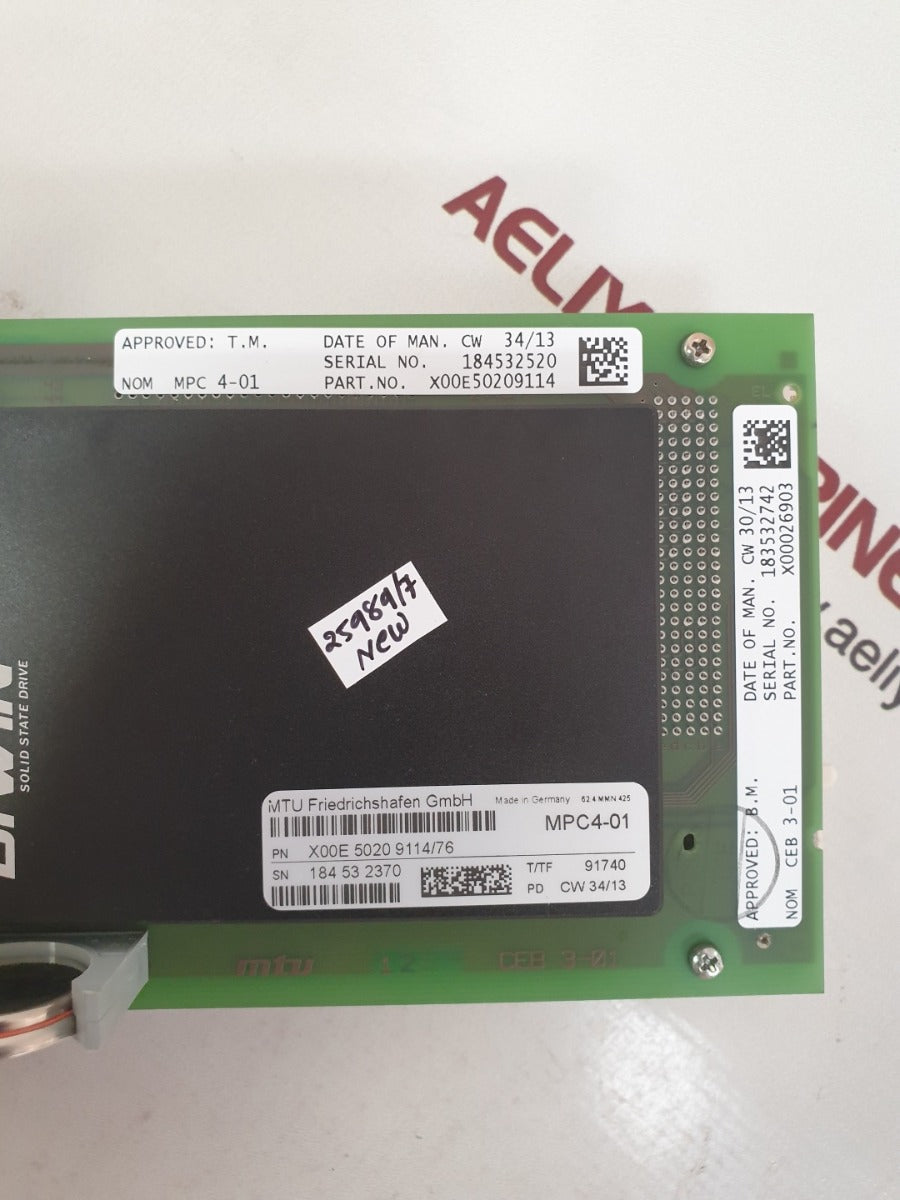 Mtu mpc4-01 pcb card x00e 5020 9114/76 