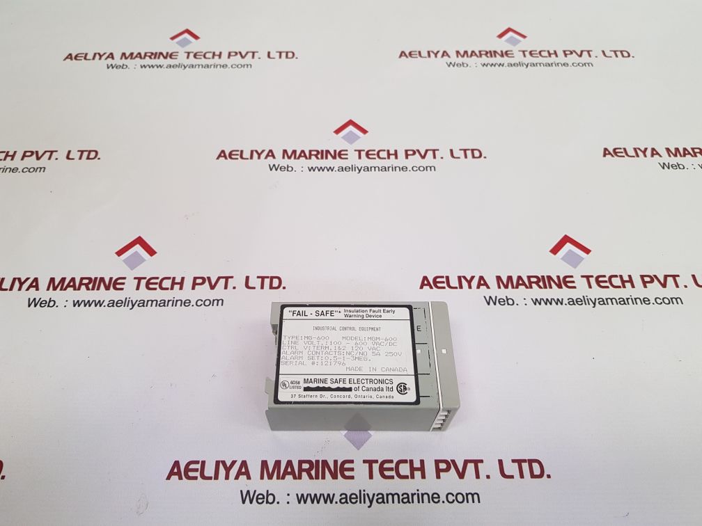 Fail safe mgm-600 insulation fault detector mg-600-c