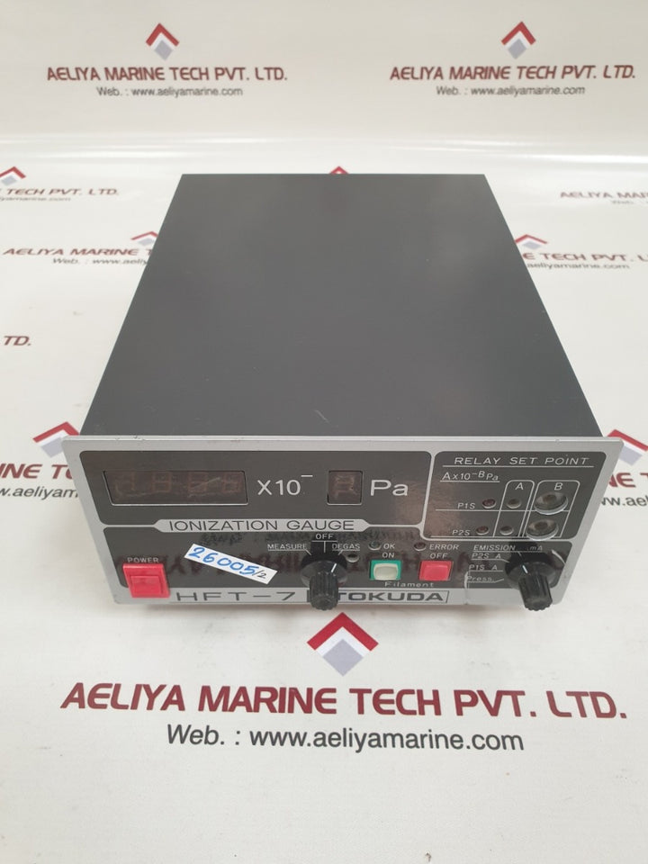 Tokuda hft-7 ionization vacuum gauge