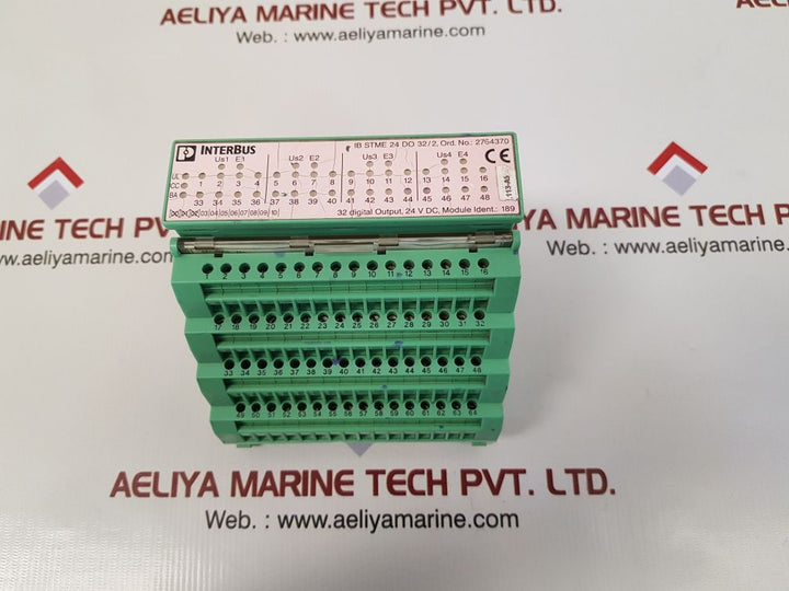 Phoenix contact interbus ib stme 24 do 32/2 digital output