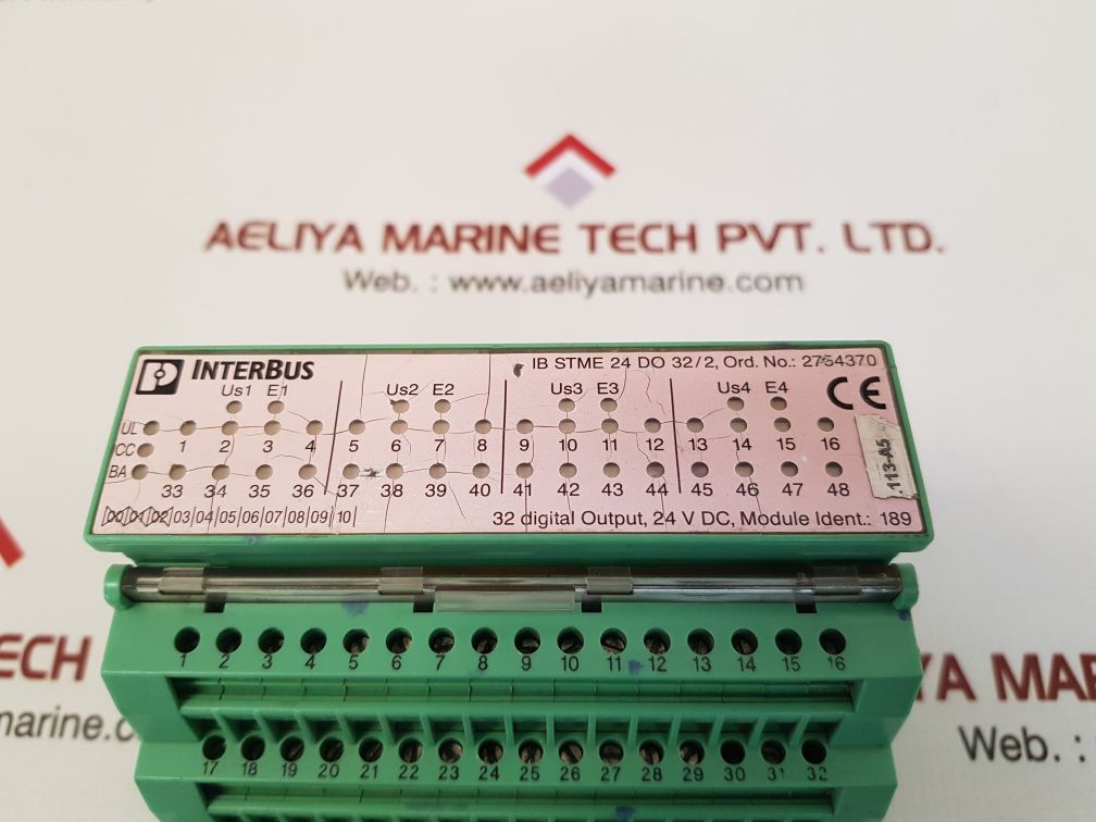 Phoenix contact interbus ib stme 24 do 32/2 digital output