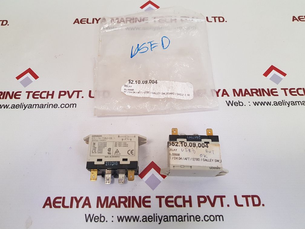 Omron g7l-1a-tubj-cb power relay