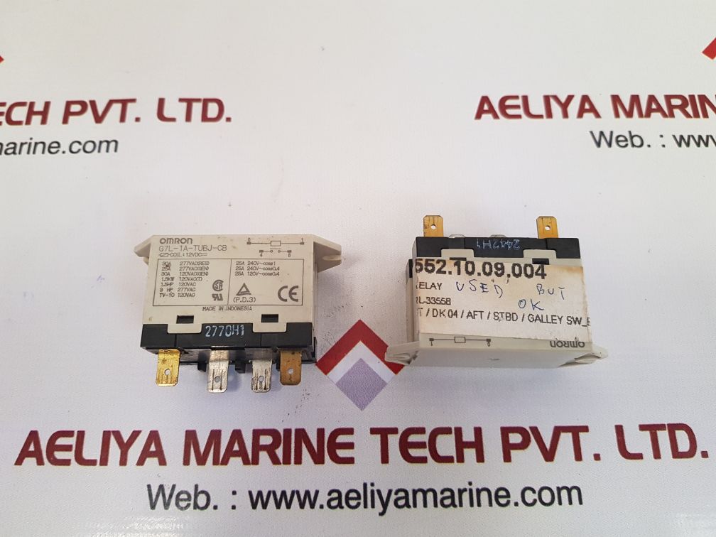 Omron g7l-1a-tubj-cb power relay
