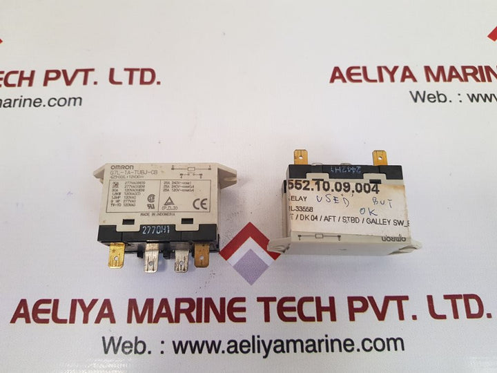 Omron g7l-1a-tubj-cb power relay