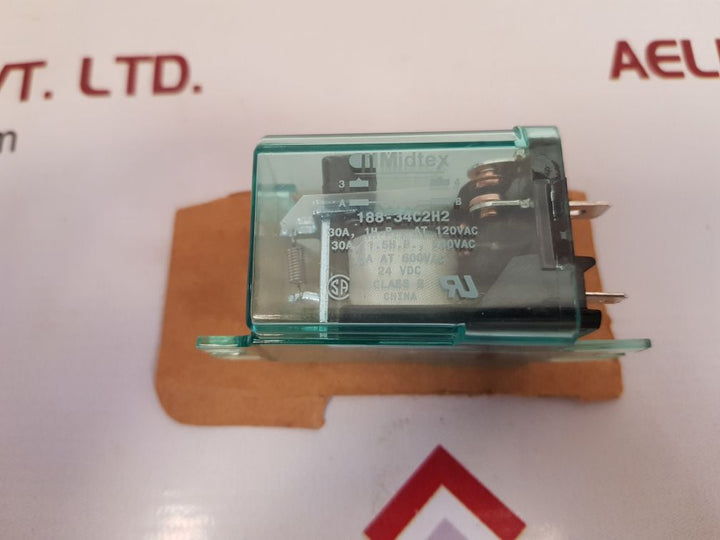 Midtex 188-34c2h2 general purpose relay