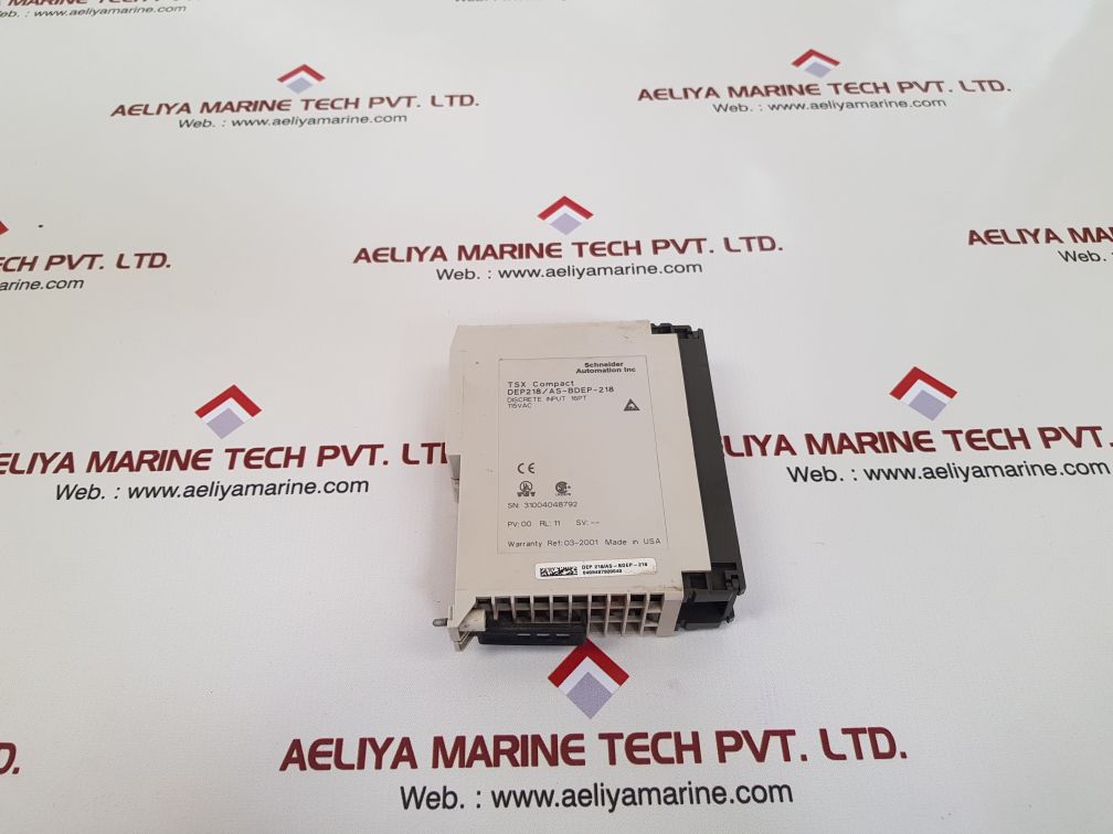 Schneider/aeg dep 218/as-bdep-218 discrete input 16pt module rel:11