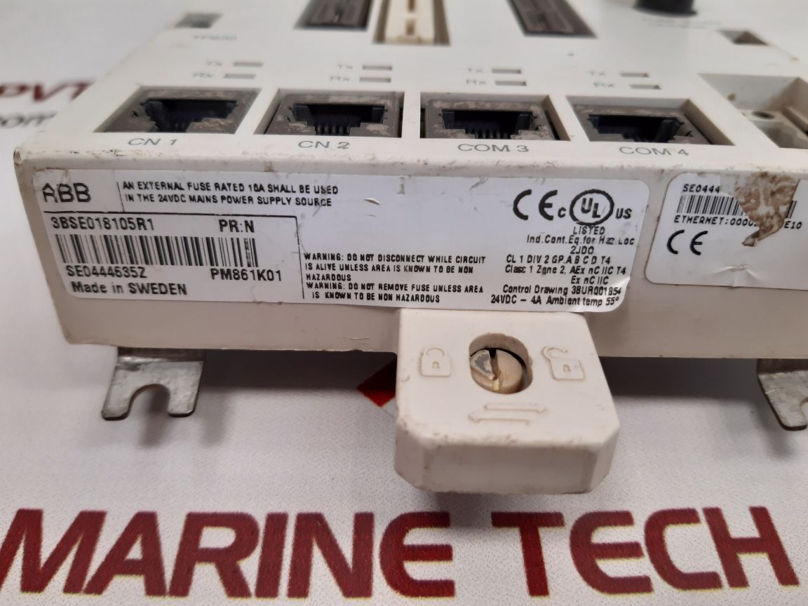 Abb pm861k01 3bse018105r1 pr:n base module