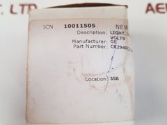 General electric cr2940uc212f2 indicator pilot white light 