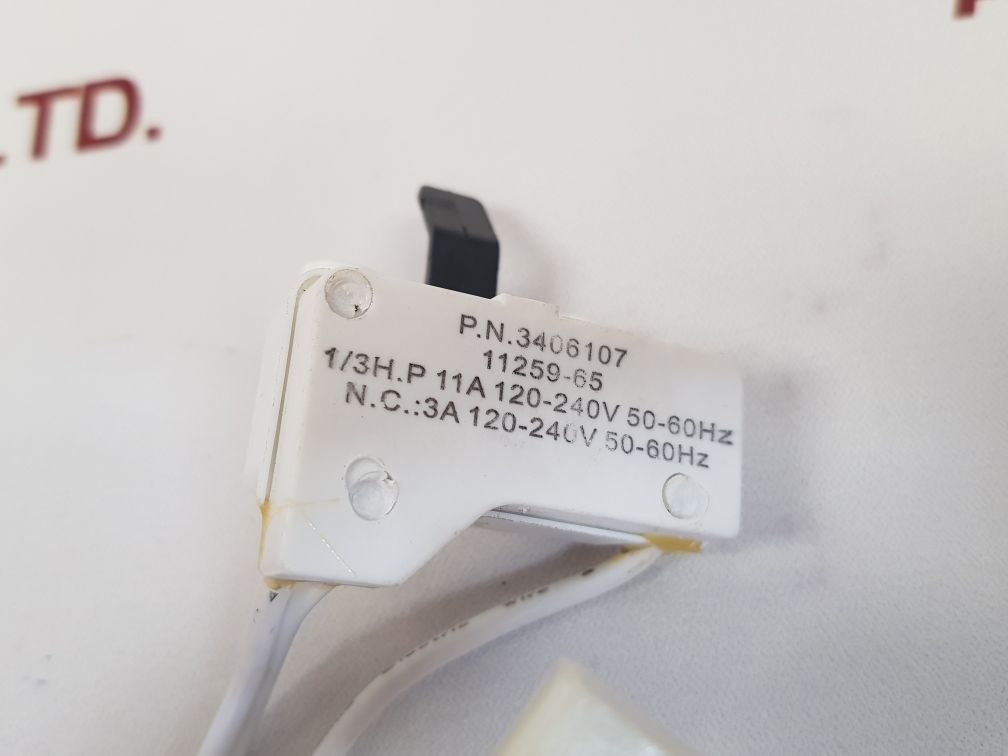 3406107 lid switch