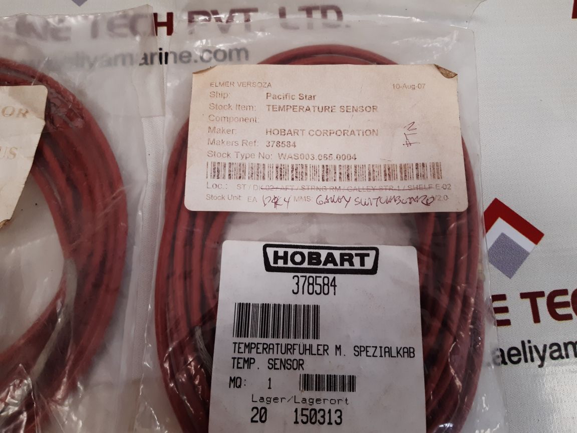 Hobart 378584 temperature sensor
