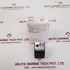 Siemens 3ua50 00-1e overload relay 2.5-4a